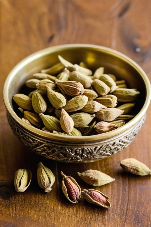 Spices in bowls